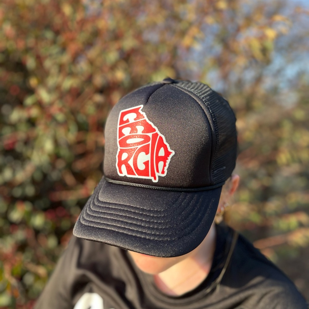 Georgia Foam Trucker Hat - Picture 2 of 3